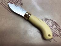 Sabot folding knife boxwood