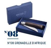 Coltello Opinel 8 ebano Mozambico