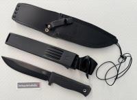Fallkniven A1 black VG10 Coltello lama fissa nera