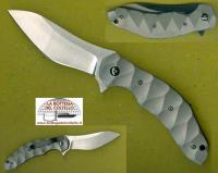 Fox Coltello Anso Flipper titanio