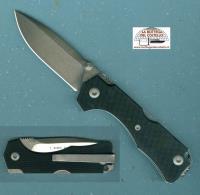 Fantoni Hide folding knife black G10