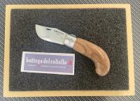 Sabot folding knife walnut wood