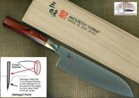 Mcusta Zanmai Twisted Coltello Santoku