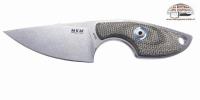 Mikro coltello lama fissa drop micarta 