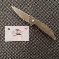 MKM Coltello Goccia canvas micarta