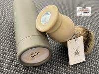 Muhle Pennello da barba tasso 25 bianco