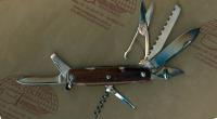 Pocket knife amourette handle
