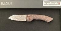 Fox Radius damasco coltello pieghevole