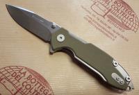 Rick Hinderer Coltello Storm G10 verde