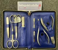 Alpen Set manicure pelle blu