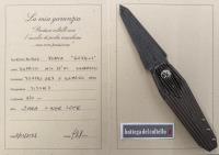 Silvester Daga Gladius damasco titanio