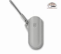 Victorinox Fodero grigio in pelle 